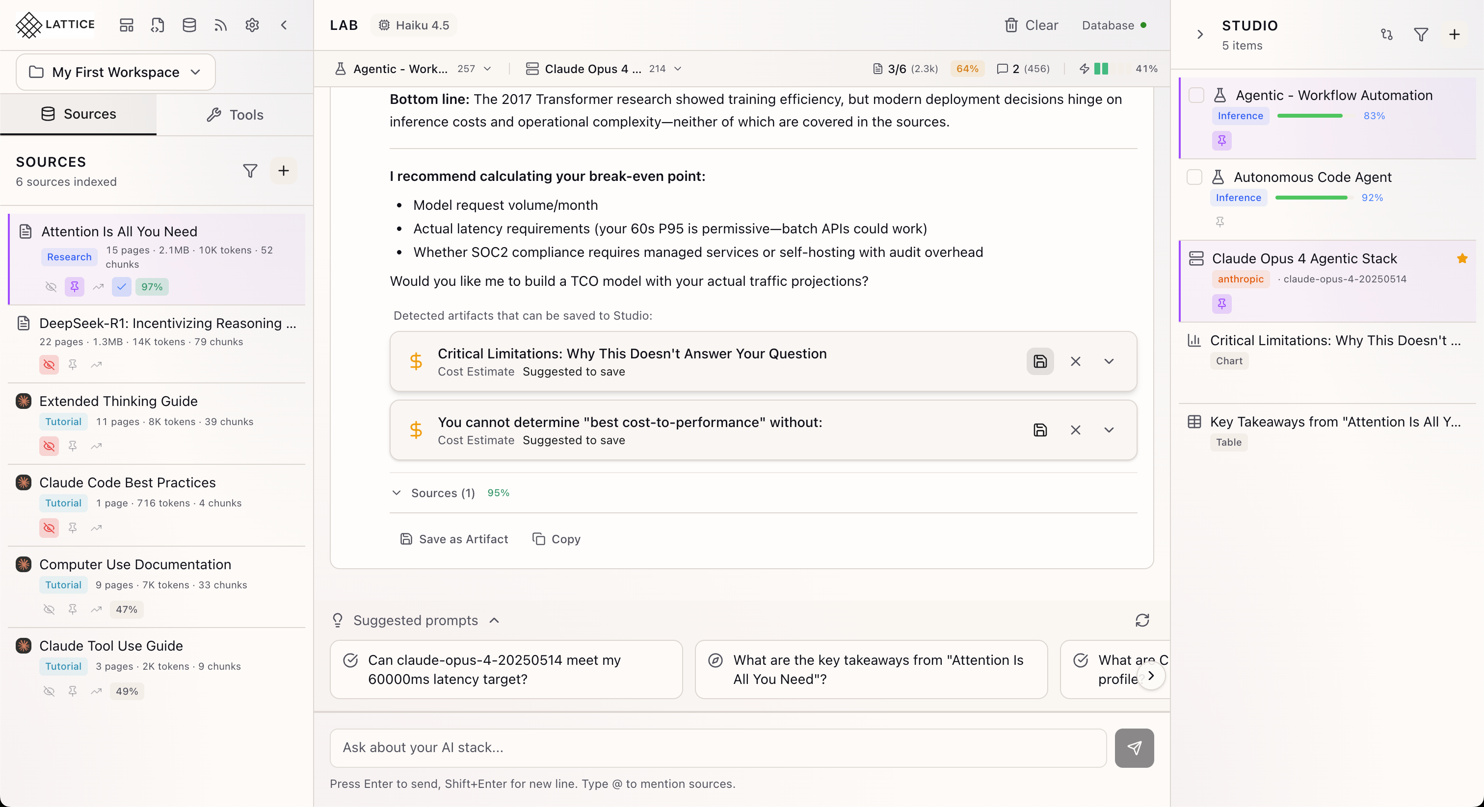 Lattice AI Infrastructure Platform