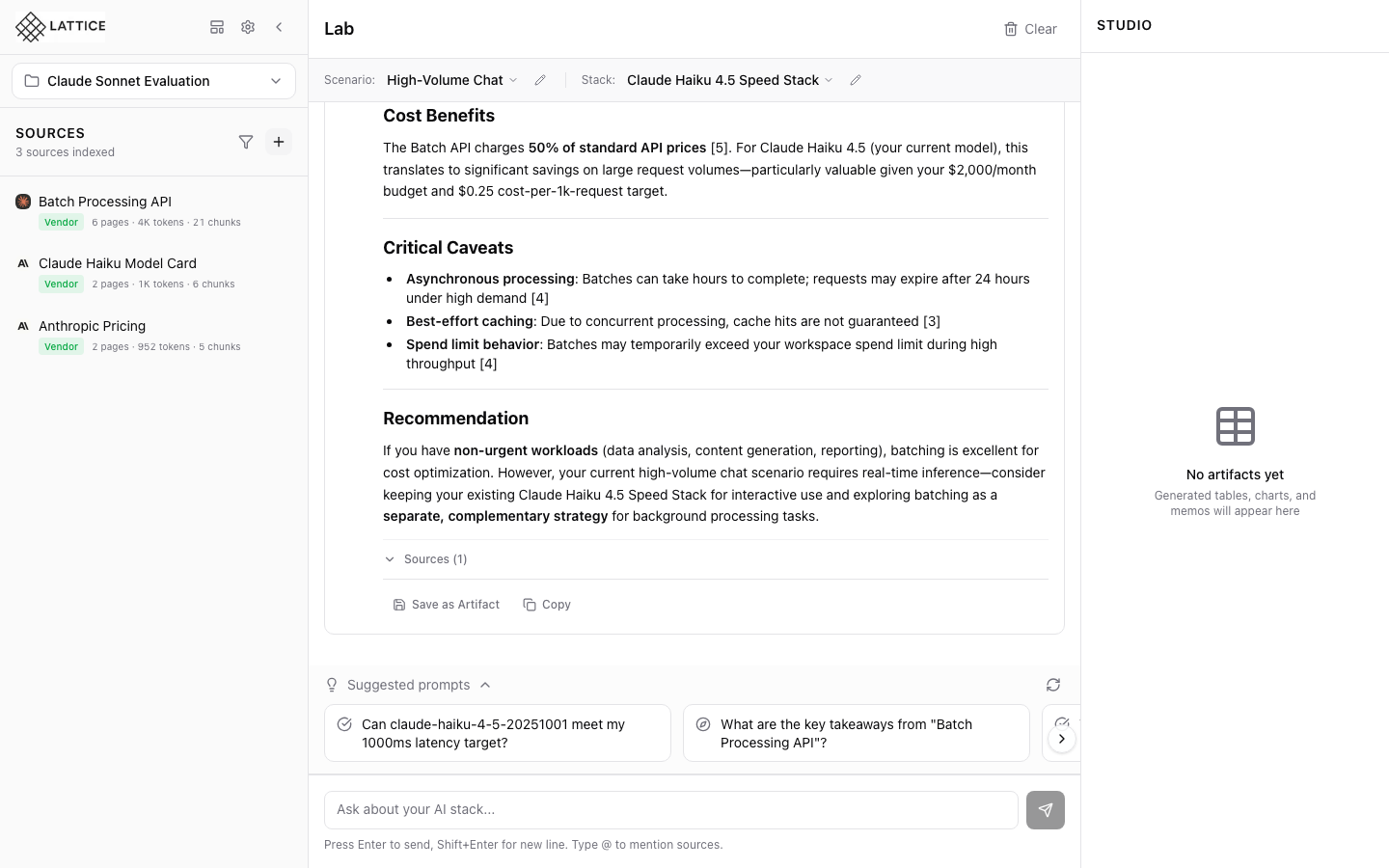 Lab Panel - AI Research Agent